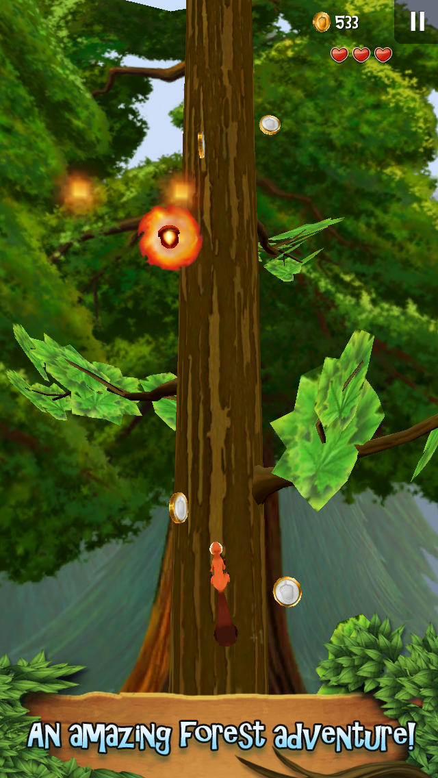 Download Nuts!: Infinite Forest Run App on your Windows XP/7/8/10 and MAC PC